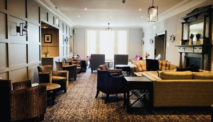Gretna Hall Hotel lounge