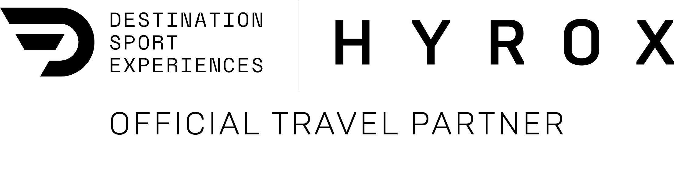 Destination Sport Experiences x Hyrox Official Travel Partner logo