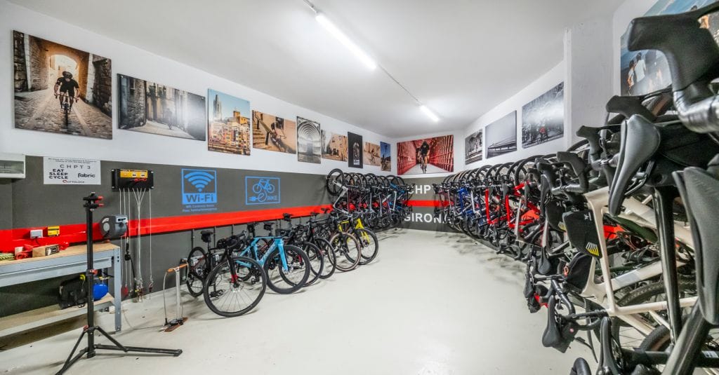 Bike storage garage